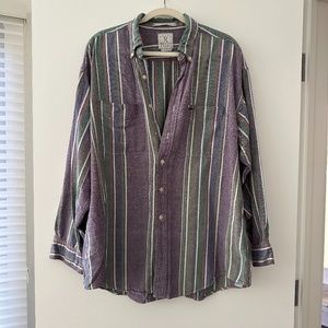 VINTAGE Button Down T-shirt